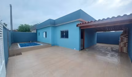 Casa para Venda em Itanhaém, Cesp, 2 dormitórios, 1 suíte, 1 banheiro, 4 vagas