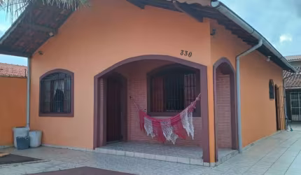 Casa para Venda em Itanhaém, Balneário Gaivota, 2 dormitórios, 1 banheiro, 3 vagas