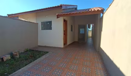 Casa para Venda em Peruíbe, Jardim Somar, 2 dormitórios, 1 banheiro, 2 vagas