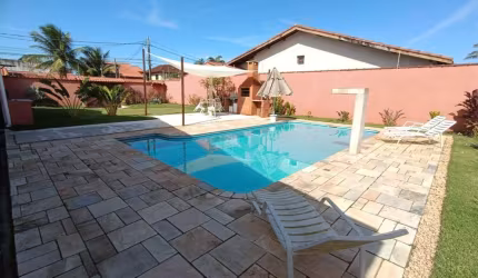 Casa Alto Padrão para Venda em Itanhaém, Jardim Grandesp, 5 dormitórios, 2 suítes, 3 banheiros, 10 vagas