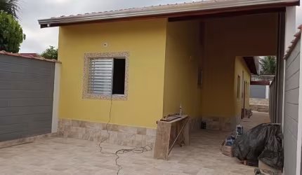 Casa para Venda em Itanhaém, Nova Itanhaém, 2 dormitórios, 1 suíte, 1 banheiro, 2 vagas