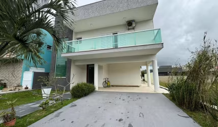 Casa Alto Padrão para Venda em Peruíbe, Boungainville 4, 4 dormitórios, 4 suítes, 1 banheiro, 2 vagas