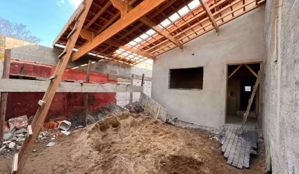 Casa para Venda em Mongaguá, Jussara, 2 dormitórios, 1 suíte, 1 banheiro, 2 vagas
