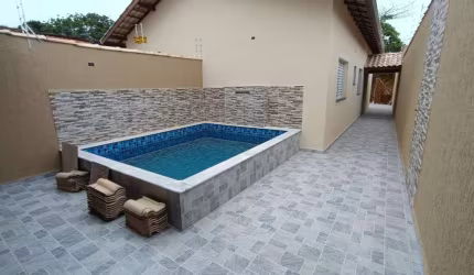 Casa para Venda em Itanhaém, Jardim das Palmeiras, 2 dormitórios, 1 suíte, 2 banheiros, 2 vagas