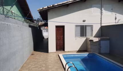 Casa para Venda em Itanhaém, Tupy, 2 dormitórios, 1 suíte, 2 banheiros, 2 vagas