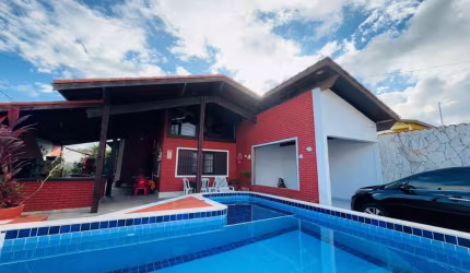 Casa para Venda em Itanhaém, Jardim Grandesp, 3 dormitórios, 3 suítes, 2 banheiros, 2 vagas