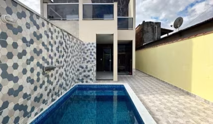 Casa para Venda em Itanhaém, Suarão, 2 dormitórios, 2 suítes, 1 banheiro, 2 vagas