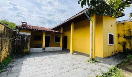 Casa para Venda em Itanhaém, Balneário Gaivota, 2 dormitórios, 1 suíte, 1 banheiro, 10 vagas