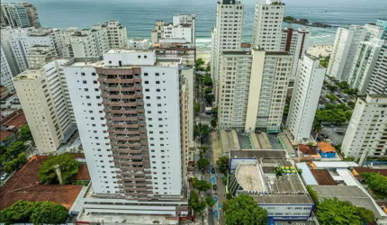 Apartamento para Venda em Guarujá, Centro, 3 dormitórios, 1 suíte, 1 banheiro, 2 vagas