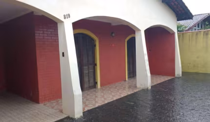 Casa para Venda em Itanhaém, Jardim Itapel, 3 dormitórios, 1 suíte, 1 banheiro, 4 vagas