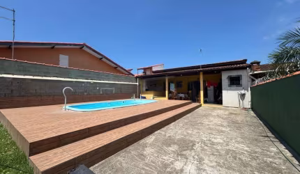 Casa para Venda em Itanhaém, Bopiranga, 2 dormitórios, 1 suíte, 2 banheiros, 4 vagas