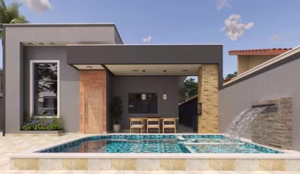 Casa para Venda em Itanhaém, Jardim Grandesp, 2 dormitórios, 1 suíte, 1 banheiro, 2 vagas