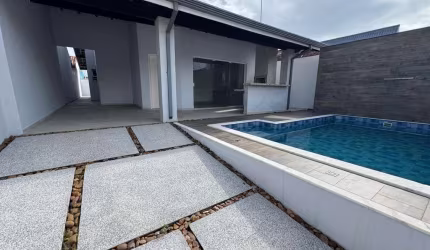 Casa Alto Padrão para Venda em Peruíbe, Balneário Oásis, 3 dormitórios, 1 suíte, 1 banheiro, 2 vagas