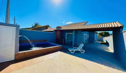 Casa para Venda em Itanhaém, Bopiranga, 3 dormitórios, 1 suíte, 1 banheiro, 4 vagas