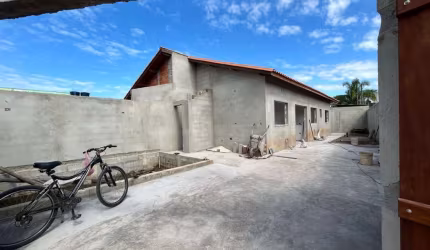 Casa para Venda em Itanhaém, Jardim das Palmeiras, 2 dormitórios, 2 banheiros, 2 vagas
