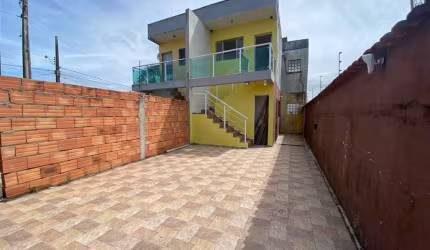 Casa Sobreposta para Venda em Itanhaém, Jardim das Palmeiras, 2 dormitórios, 1 banheiro, 1 vaga