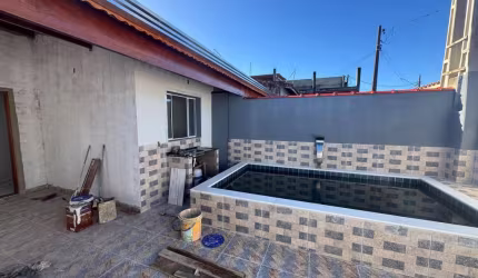 Casa para Venda em Itanhaém, Nova Itanhaém, 2 dormitórios, 1 suíte, 1 banheiro, 2 vagas