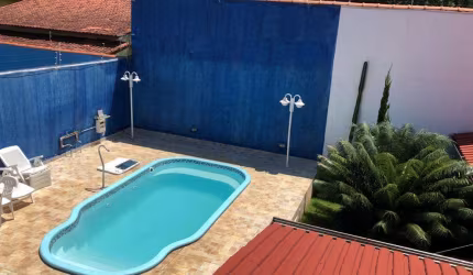 Casa para Venda em Itanhaém, Parque Augustos, 4 dormitórios, 1 suíte, 4 banheiros, 6 vagas