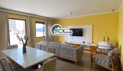 Apartamento para Venda em Praia Grande, Guilhermina, 3 dormitórios, 2 suítes, 1 banheiro, 2 vagas