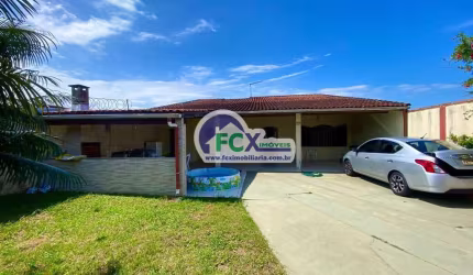 Casa para Venda em Itanhaém, Belas Artes, 3 dormitórios, 1 suíte, 1 banheiro, 8 vagas