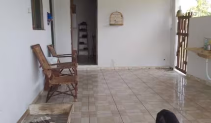Casa para Venda em Itanhaém, Balneário Gaivotas, 1 dormitório, 1 banheiro, 3 vagas
