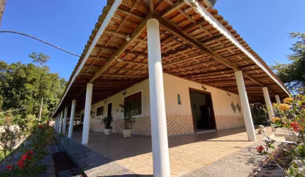 Chácara para Venda em Peruíbe, Parque Serra Mar, 6 dormitórios, 4 suítes, 3 banheiros, 15 vagas