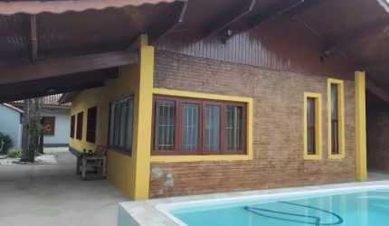 Casa para Venda em Itanhaém, Balneário Gaivotas, 4 dormitórios, 1 suíte, 3 banheiros, 3 vagas