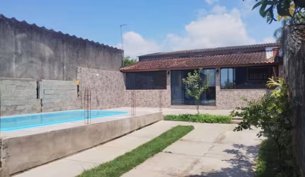Casa para Venda em Itanhaém, Grandesp, 1 dormitório, 1 banheiro, 4 vagas