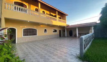 Casa para Venda em Itanhaém, Cibratel 2, 2 dormitórios, 1 suíte, 2 banheiros, 7 vagas