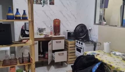 Apartamento para Venda em Mongaguá, Balneário Regina Maria, 1 dormitório, 1 banheiro, 1 vaga