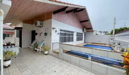 Casa para Venda em Itanhaém, Jardim Suarão, 3 dormitórios, 1 suíte, 1 banheiro, 2 vagas