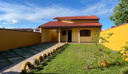 Casa para Venda em Itanhaém, Cibratel 2, 2 dormitórios, 1 suíte, 1 banheiro, 10 vagas