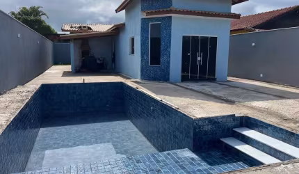 Casa para Venda em Itanhaém, Cibratel 2, 3 dormitórios, 1 suíte, 2 banheiros, 4 vagas