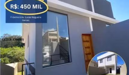 Casa para Venda em Atibaia, Jardim Maristela II, 2 dormitórios, 2 banheiros, 2 vagas