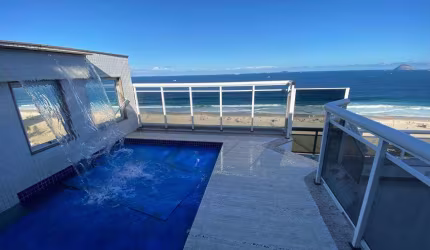 Cobertura para venda com 562 metros quadrados com 5 quartos em Copacabana - Rio de Janeiro - RJ
