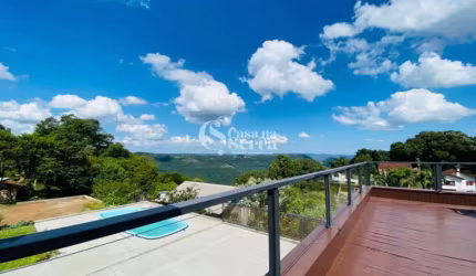 CASA COM VISTA INCRÍVEL EM NOVA PETRÓPOLIS, Recanto do Sossego, Nova Petropolis - RS