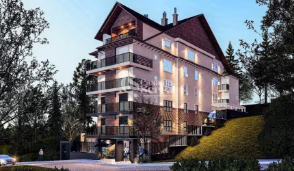 APARTAMENTO SEMI MOBILIADO DE 2 SUÍTES, Pousada da Neve, Nova Petropolis - RS