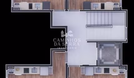 APARTAMENTO NA PLANTA STUDIO, Pousada da Neve, Nova Petropolis - RS
