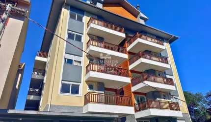 APARTAMENTO NO CENTRO DE NOVA PETRÓPOLIS COM 3 DORMITÓRIOS, SACADA E ÓTIMA POSIÇÃO SOLAR, Centro, Nova Petropolis - RS