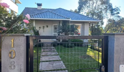 CASA SEMI-MOBILIADA DE 3 DORMITÓRIOS À VENDA, Pousada da Neve, Nova Petropolis - RS
