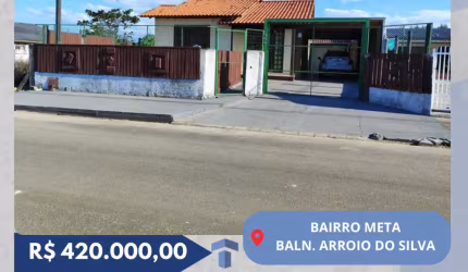 Casa à Venda em Balneário Arroio do Silva- Bairro Meta