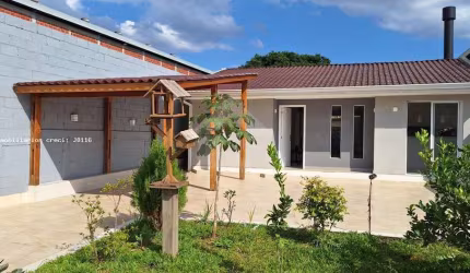 Casa para Venda em Campo Magro, Centro, 2 dormitórios, 1 suíte, 1 banheiro, 1 vaga