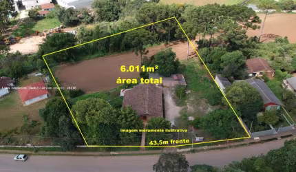 Residencial e Comercial para Venda em Campo Magro, Centro, 2 dormitórios, 1 banheiro