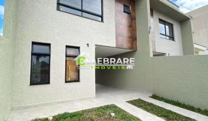 EXCELENTE SOBRADO NOVO EM COLOMBO! 03 QTOS,SUÍTE,BEM LOCALIZADO