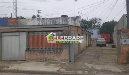 TERRENO EM COLOMBO! 440m², DUAS CASAS, PRÓX. A ESTR. DA RIBEIRA