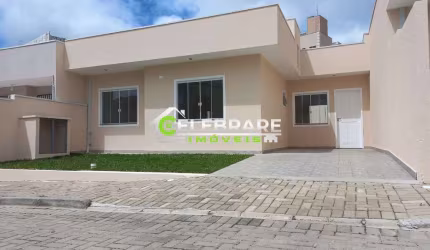 CASA NOVA DE COND. PINHAIS! 03 QTOS,TERRENO,PRÓX. AO SUP. SALLA