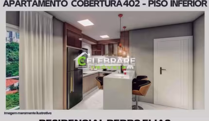 COBERTURA DUPLEX 03 QTS, SUÍTE NO CENTRO DE PINHAIS