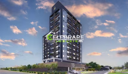 STUDIO NOVO CENTRO DE SÃO JOSÉ DOS PINHAIS! 01 QTO,GAR. COBERTA