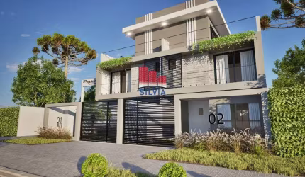 Sobrado Alto Padrão com terraço e acabamento premium no bairro Portão - Próximo ao Shopping Palladium!