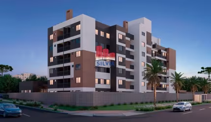 Lindo apartamento, com 64,34m²  de área útil e 16,55m² de Garden, 2 quartos, 1 vagas de garagem, no bairro Novo Mundo.